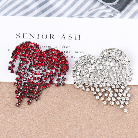Amashi The Same Love Tassel Brooch With Anti-glare Neckline Pin - Broochs- Brooch - Broochs -