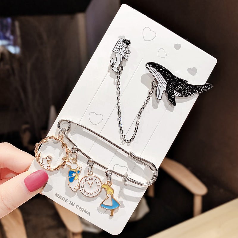 Cute japanese brooch - Broochs- Brooch - Broochs -