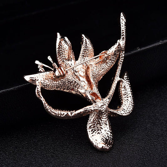 Daffodil Full Diamond Brooch, High-end Brooch, Clothing Accessories, Corsage - Broochs- Brooch - Broochs -