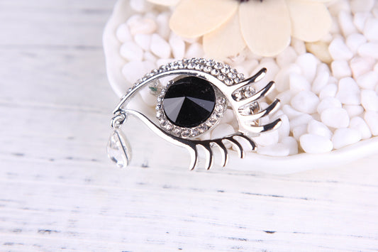 Diamond-encrusted brooch - Broochs- Brooch - Broochs -