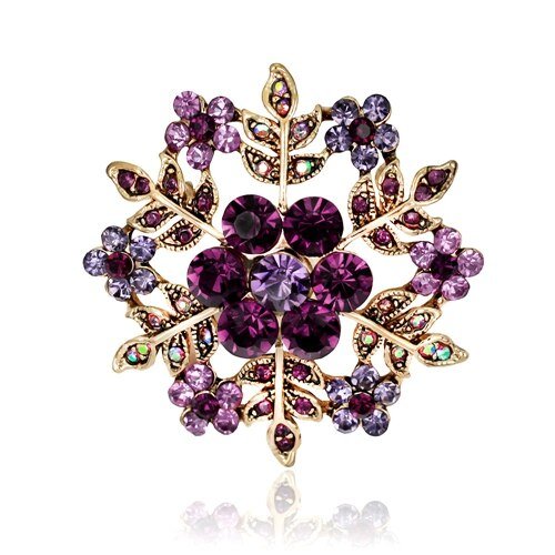 Fashion snowflake brooch - Broochs- Brooch - Broochs -