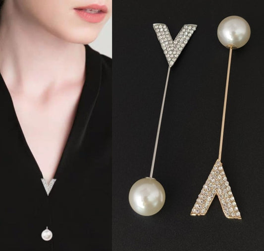 Minimalist safety brooch pin