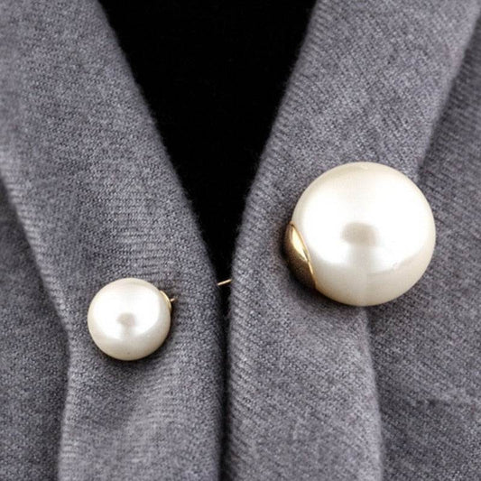 All-match free sewing pearl brooch - Broochs- Brooch - Broochs -