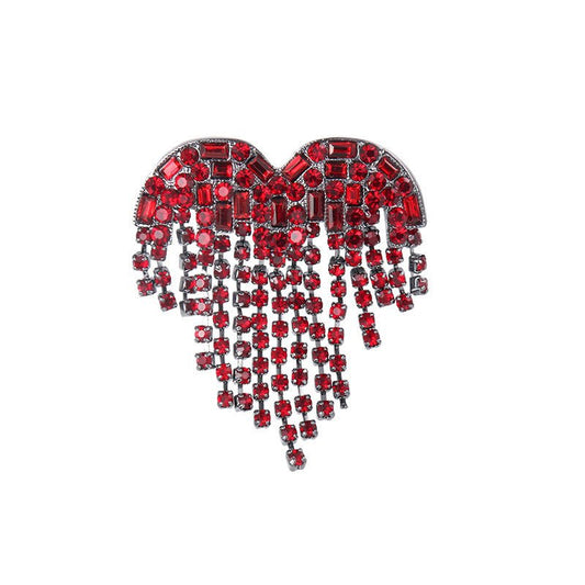 Amashi The Same Love Tassel Brooch With Anti-glare Neckline Pin - Broochs- Brooch - Broochs -