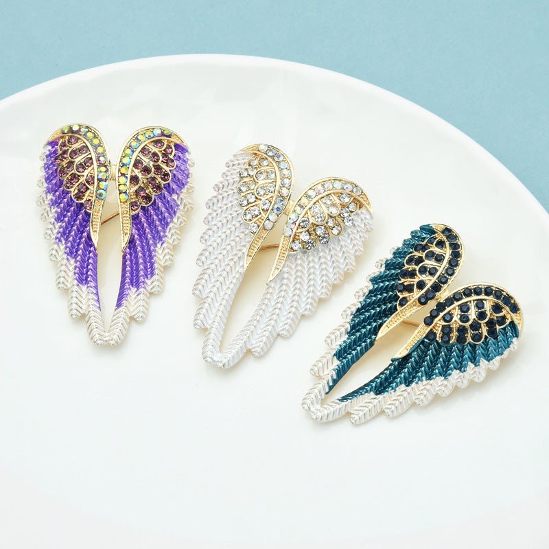 Angel Wings Brooch Corsage Clothing Accessories - Broochs- Brooch - Broochs -