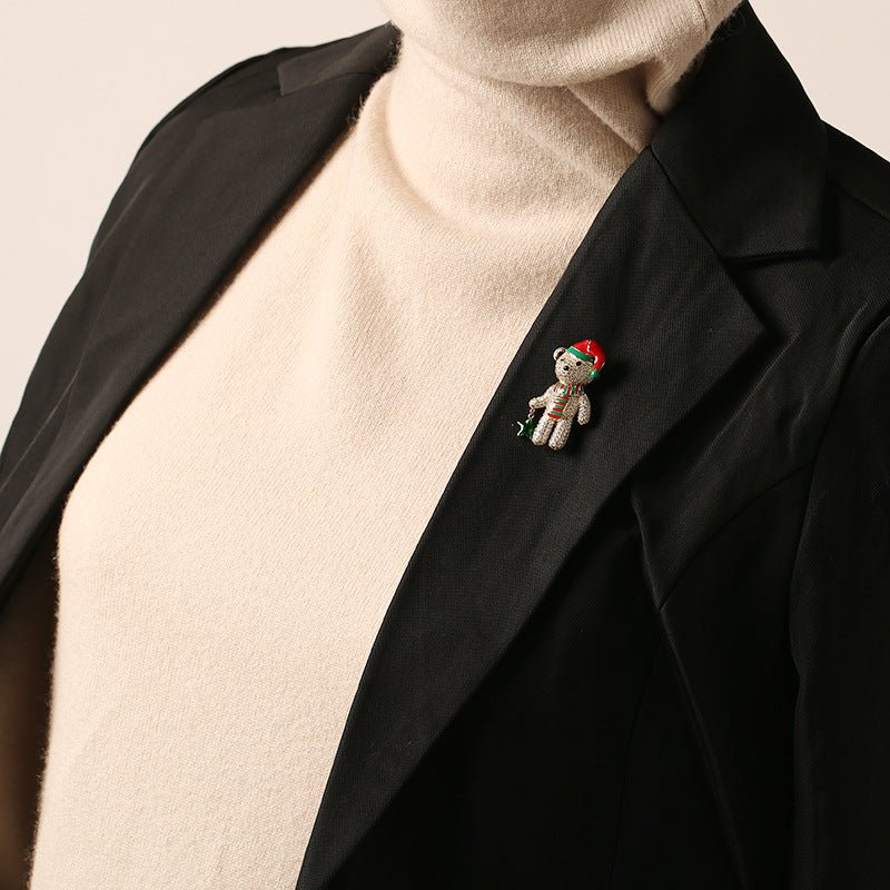 Bear brooch - Broochs- Brooch - Broochs -