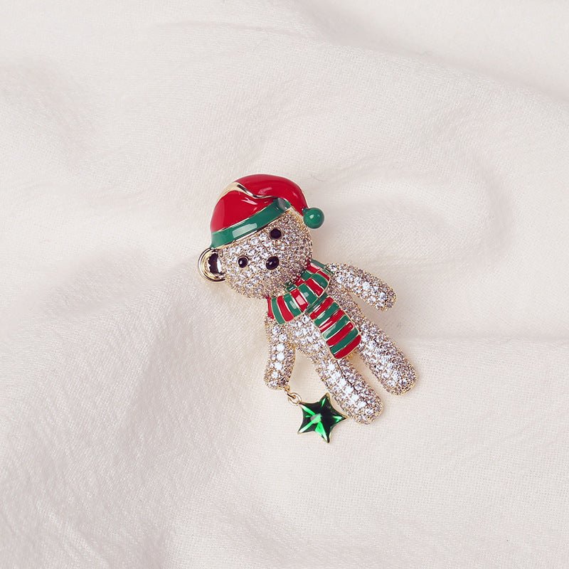 Bear brooch - Broochs- Brooch - Broochs -