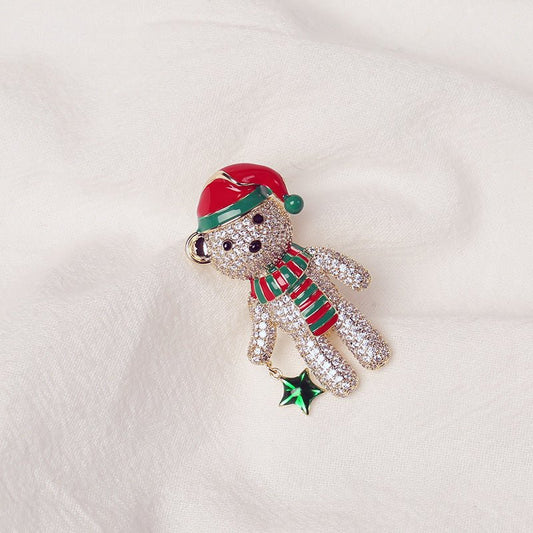 Bear brooch - Broochs- Brooch - Broochs -