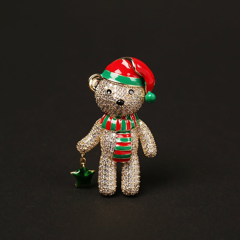 Bear brooch - Broochs- Brooch - Broochs -