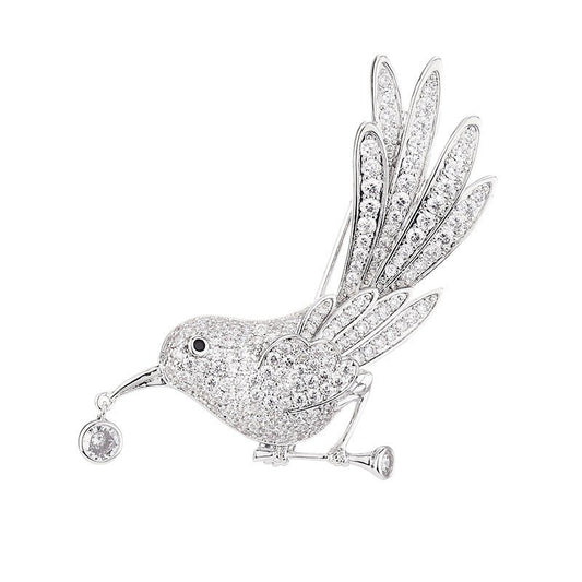 Bird brooch - Broochs- 0 - Broochs -