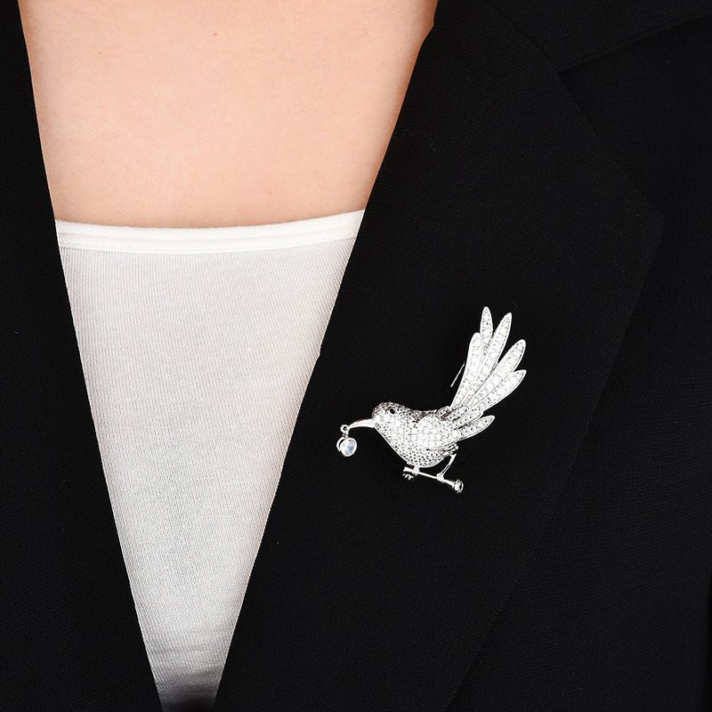 Bird brooch - Broochs- 0 - Broochs -