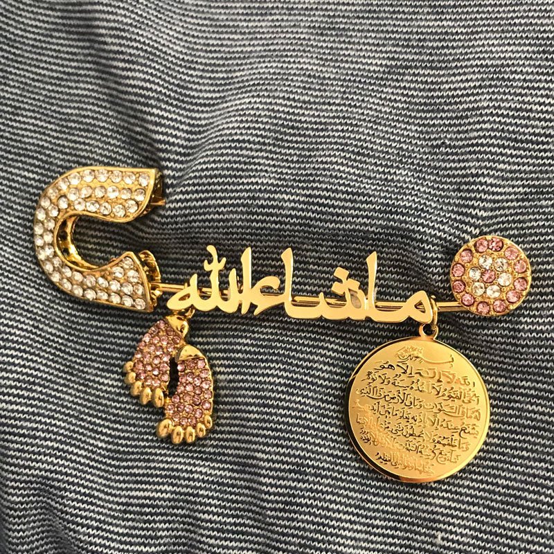 Brooch Jewelry Trendy Personality Anti-Glare Artifact - Broochs- Brooch - Broochs -