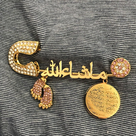Brooch Jewelry Trendy Personality Anti-Glare Artifact - Broochs- Brooch - Broochs -