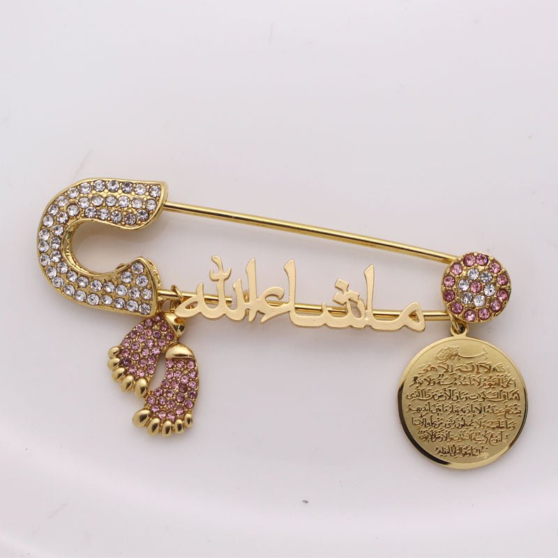 Brooch Jewelry Trendy Personality Anti-Glare Artifact - Broochs- Brooch - Broochs -