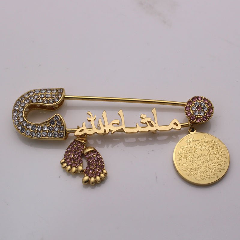 Brooch Jewelry Trendy Personality Anti-Glare Artifact - Broochs- Brooch - Broochs -