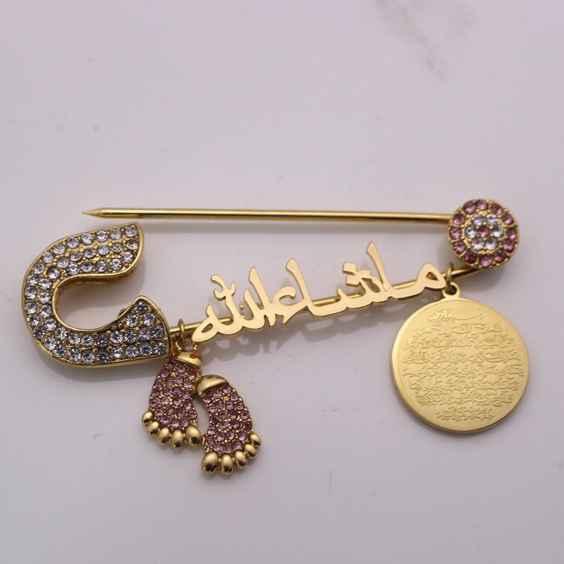 Brooch Jewelry Trendy Personality Anti-Glare Artifact - Broochs- Brooch - Broochs -