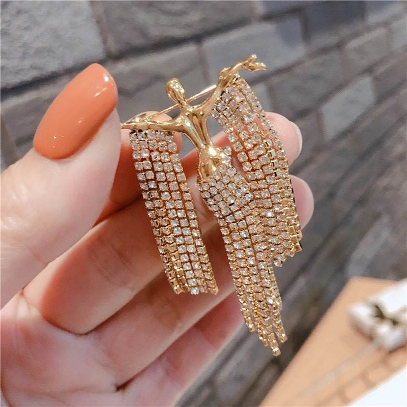 Brooch Personality Temperament Brooch Silk Scarf Buckle Fixed Clothes Anti-glare Neckline Decoration - Broochs- Brooch - Broochs -
