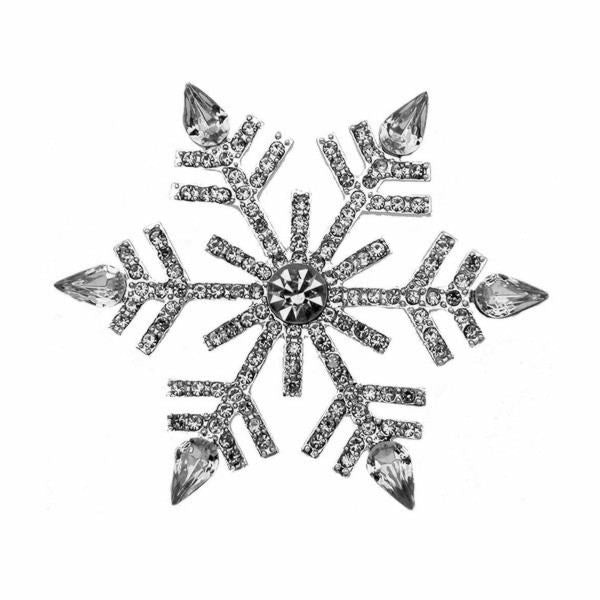 Christmas snowflake brooch - Broochs- Brooch - Broochs -