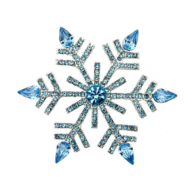 Christmas snowflake brooch - Broochs- Brooch - Broochs -