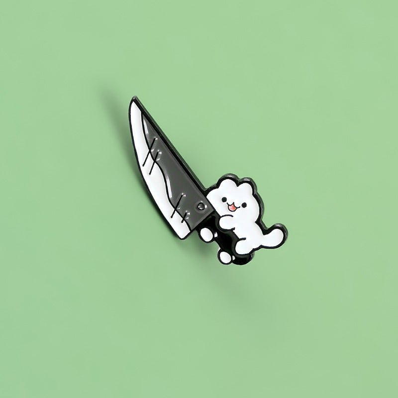 Creative Cartoon Cute Animal Alloy Brooch - Broochs- Brooch - Broochs -