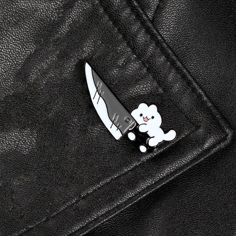 Creative Cartoon Cute Animal Alloy Brooch - Broochs- Brooch - Broochs -