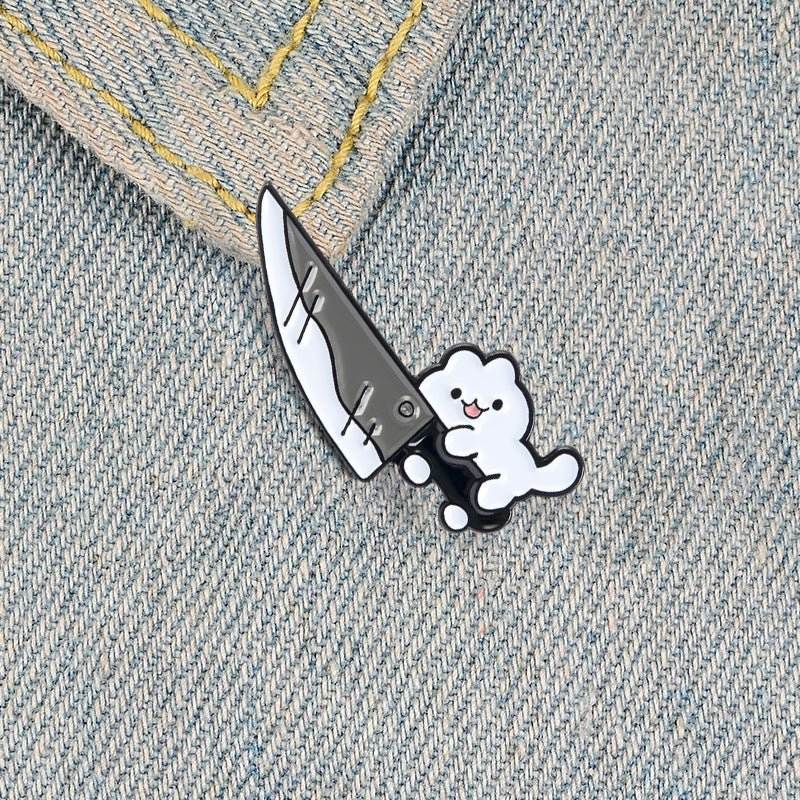 Creative Cartoon Cute Animal Alloy Brooch - Broochs- Brooch - Broochs -
