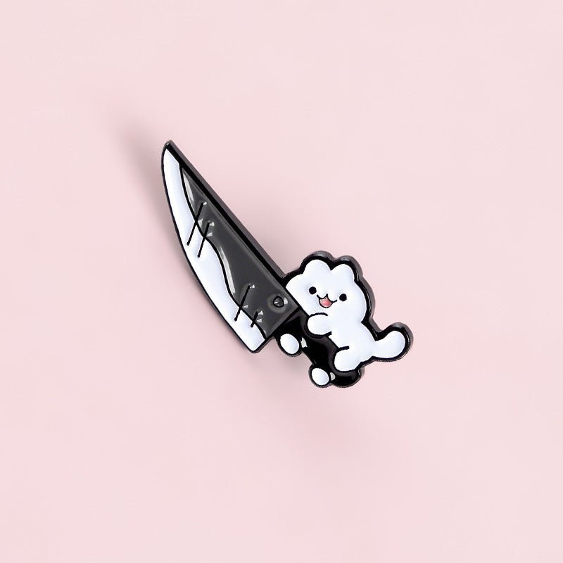 Creative Cartoon Cute Animal Alloy Brooch - Broochs- Brooch - Broochs -