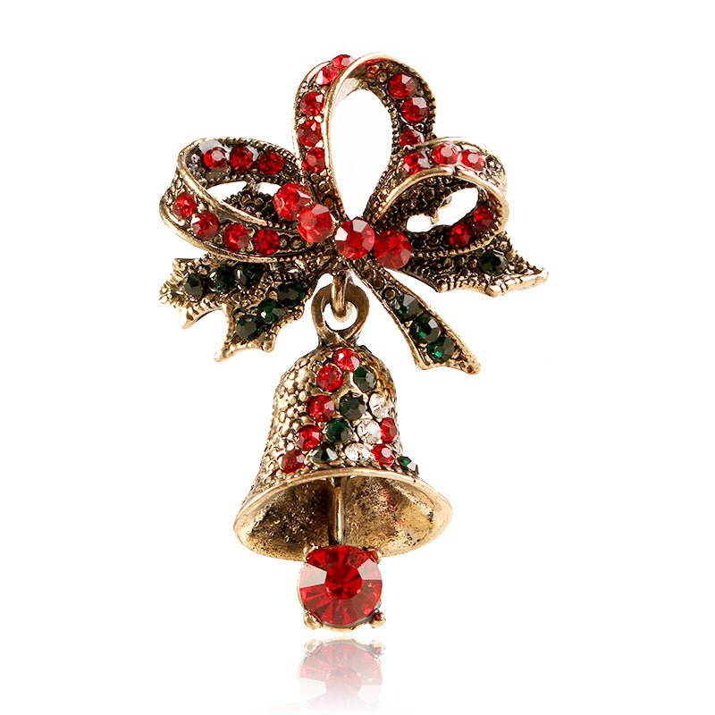 Creative holiday brooch bell brooch - Broochs- Brooch - Broochs -