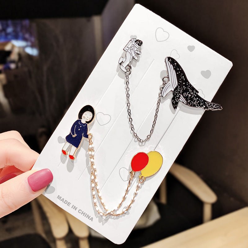 Cute japanese brooch - Broochs- Brooch - Broochs -