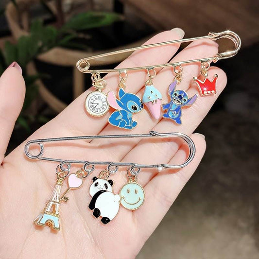 Cute japanese brooch - Broochs- Brooch - Broochs -