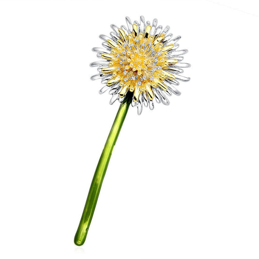 Delicate dandelion brooch - Broochs- Brooch - Broochs -