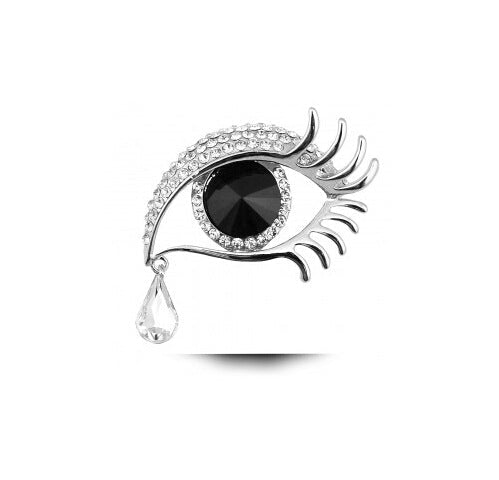 Diamond-encrusted brooch - Broochs- Brooch - Broochs -