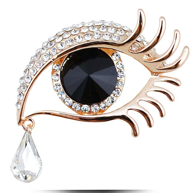 Diamond-encrusted brooch - Broochs- Brooch - Broochs -