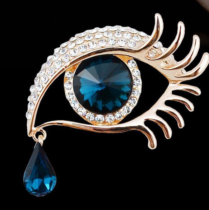 Diamond-encrusted brooch - Broochs- Brooch - Broochs -