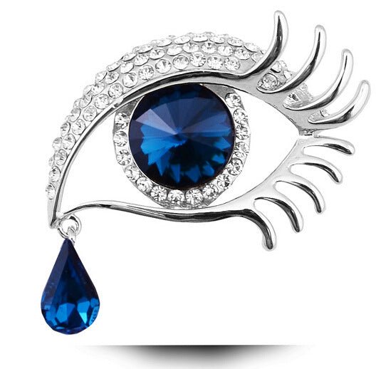Diamond-encrusted brooch - Broochs- Brooch - Broochs -