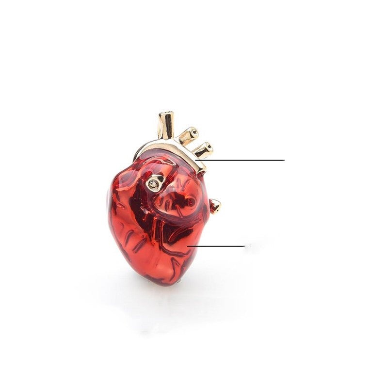 Doctor Brooch Human Organ PinMetal - Broochs- Brooch - Broochs -