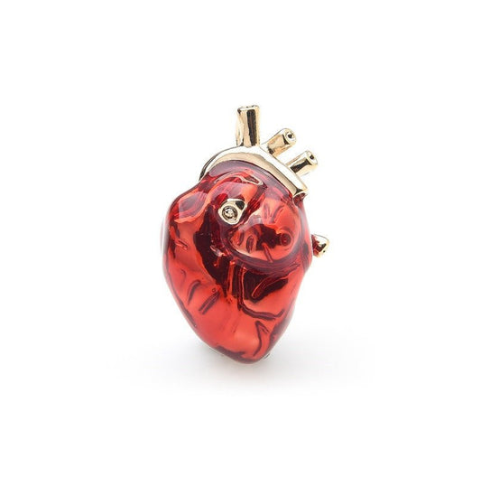 Doctor Brooch Human Organ PinMetal - Broochs- Brooch - Broochs -