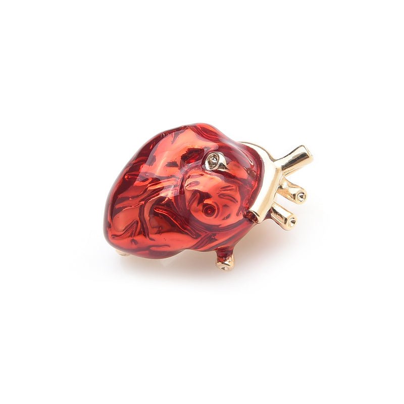 Doctor Brooch Human Organ PinMetal - Broochs- Brooch - Broochs -