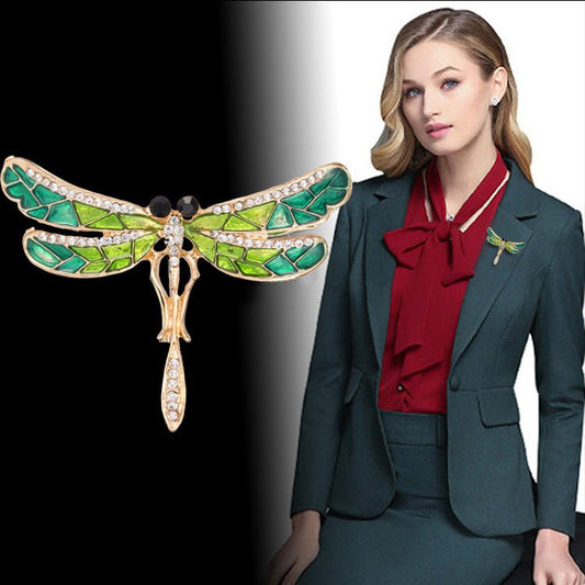 Euramerican dragonfly brooch brooch - Broochs- 0 - Broochs -