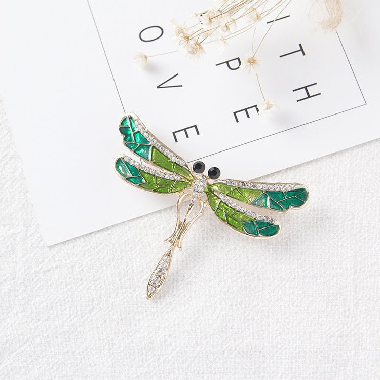 Euramerican dragonfly brooch brooch - Broochs- 0 - Broochs -