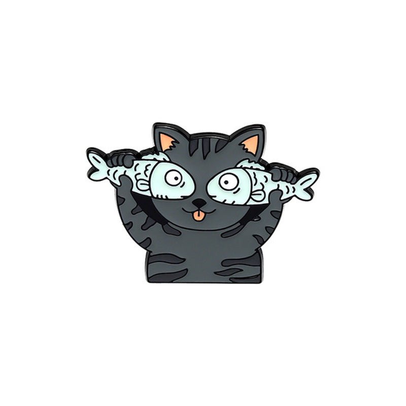 Fashion Small cat Brooch Jewelry - Broochs- Brooch - Broochs -