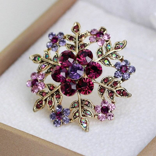 Fashion snowflake brooch - Broochs- Brooch - Broochs -