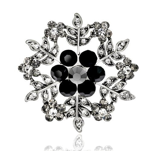 Fashion snowflake brooch - Broochs- Brooch - Broochs -