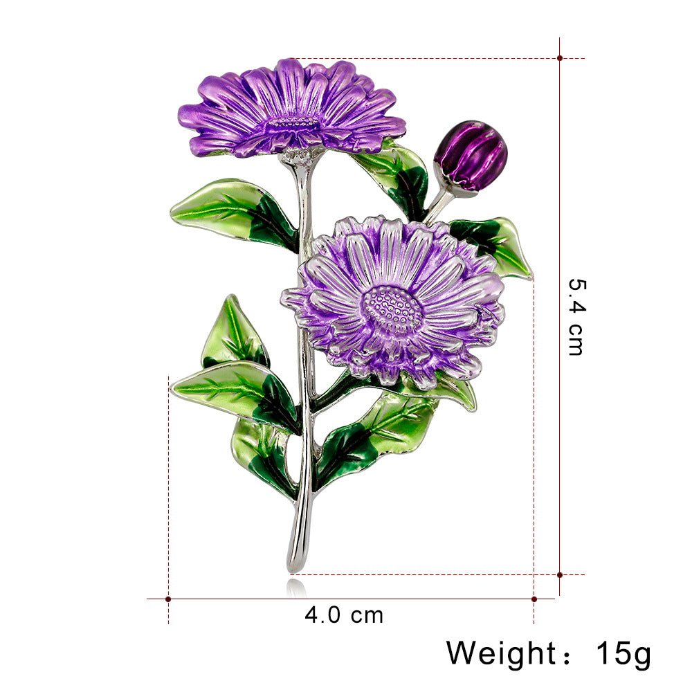 Fashion Temperament Small Brooch Lady Brooch Pin - Broochs- Brooch - Broochs -