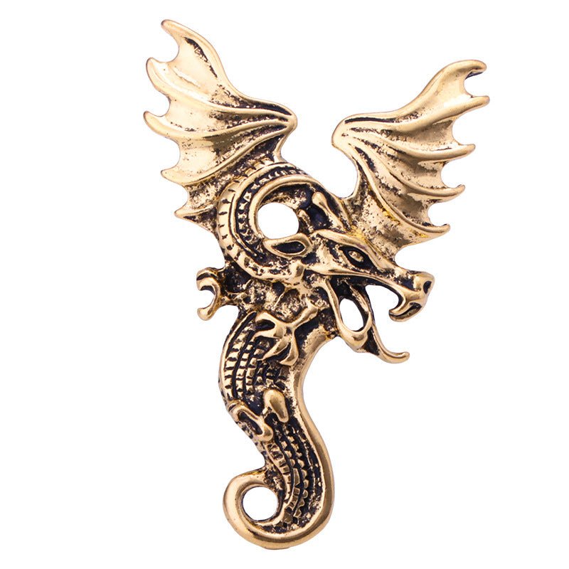 Flying Dragon Wing Dinosaur Brooch - Broochs- Brooch - Broochs -