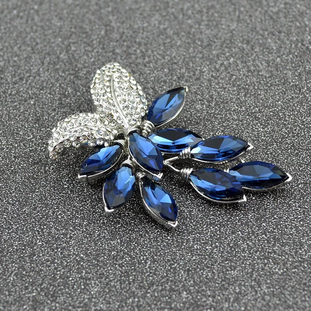 Full diamond Austrian crystal brooch - Broochs- Brooch - Broochs -