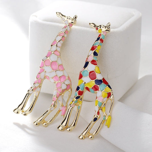 Giraffe brooch pin - Broochs- Brooch - Broochs -