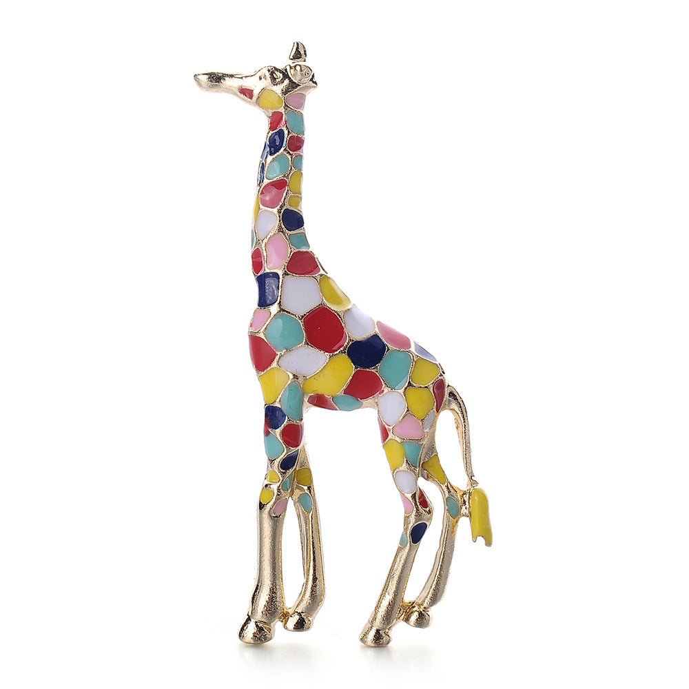 Giraffe brooch pin - Broochs- Brooch - Broochs -