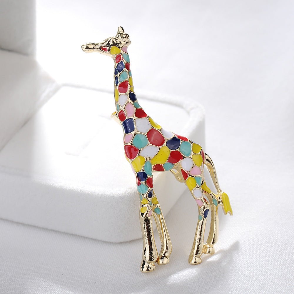 Giraffe brooch pin - Broochs- Brooch - Broochs -