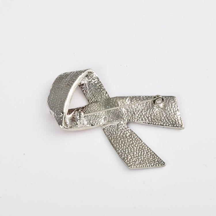Green Alloy Clothing Pin Ribbon Brooch Diamond American Flag Brooch - Broochs- Brooch - Broochs -